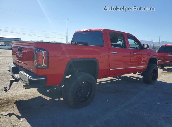 3GTU2NEC2HG227788 2017 GMC SIERRA Red Задня права чверть