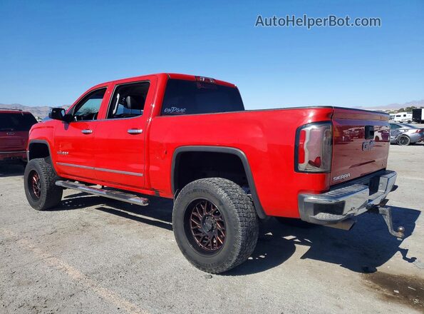 3GTU2NEC2HG227788 2017 GMC SIERRA Red Задня ліва чверть