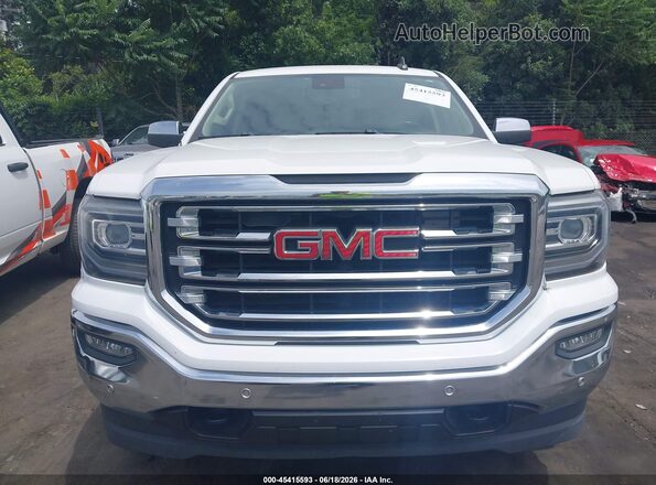 3GTU2NEC2JG344504 2018 GMC SIERRA White წინა ხედი