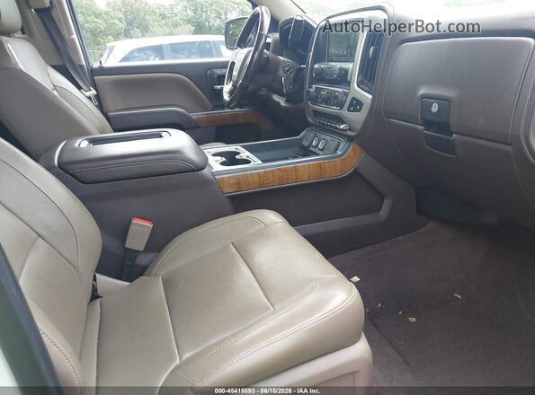 3GTU2NEC2JG344504 2018 GMC SIERRA White წინა სალონის ხედი