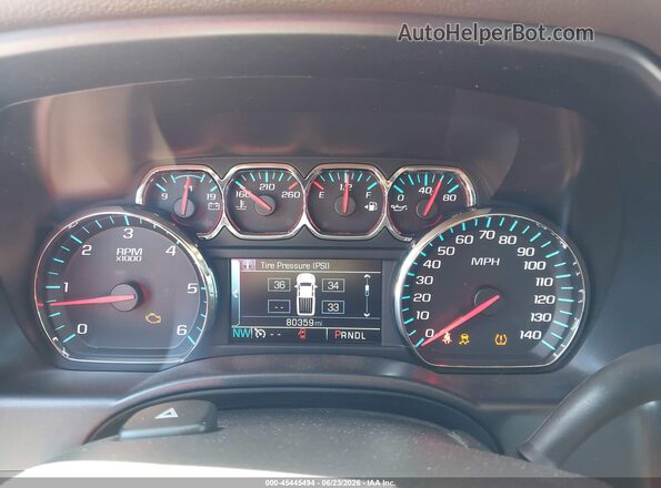 3GTU2NEC3HG311649 2017 GMC SIERRA Gray Հետևի նստատեղերի տեսք