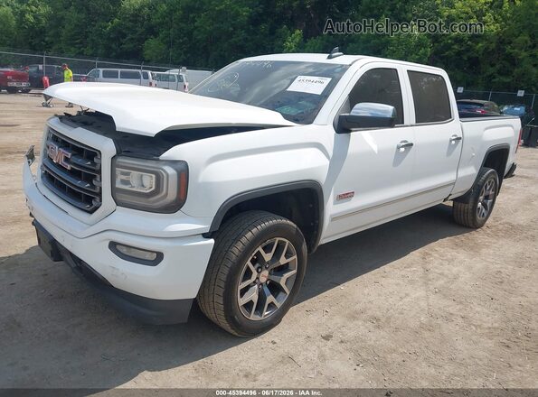 3GTU2NEC4GG288977 2016 GMC SIERRA White წინა მარცხენა ხედი სამი მეოთხედიდან