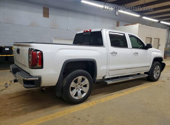 3GTU2NEC4JG538287 2018 GMC SIERRA Белый Задняя правая четверть