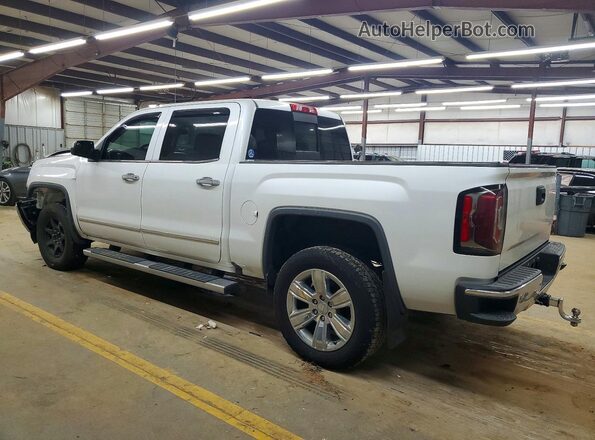 3GTU2NEC4JG538287 2018 GMC SIERRA Белый Задняя левая четверть