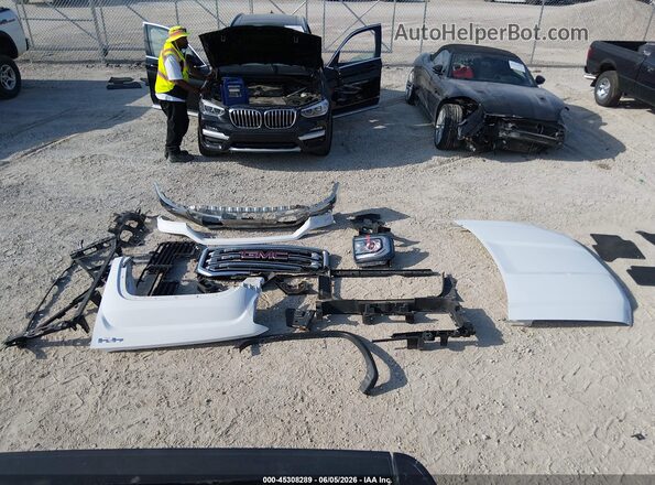 3GTU2NEC4JG606331 2018 GMC SIERRA White Սարքավորումների վահանակի տեսք