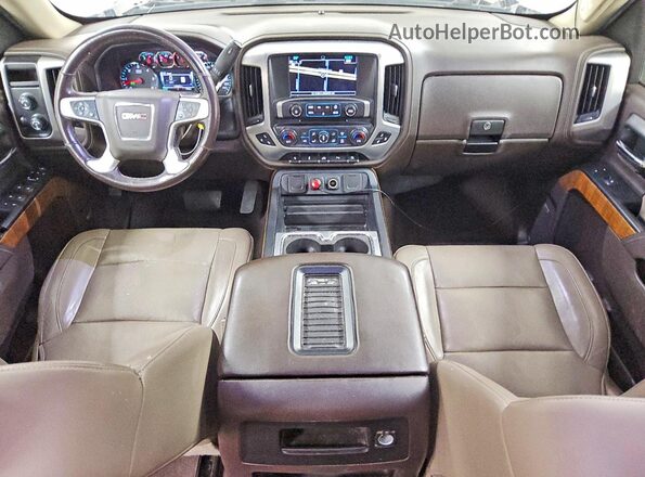 3GTU2NEC4JG607480 2018 GMC SIERRA White Dashboard view