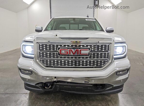 3GTU2NEC4JG607480 2018 GMC SIERRA White Front view