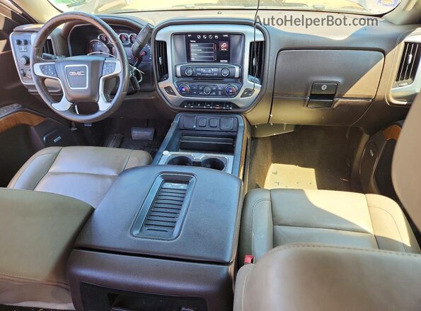 3GTU2NEC5GG170050 2016 GMC SIERRA Gray Առջևի վահանակի տեսք