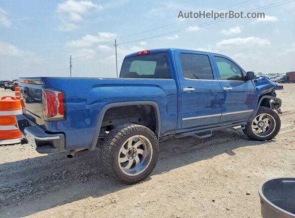 3GTU2NEC5HG397644 2017 GMC SIERRA Blue Tył prawy
