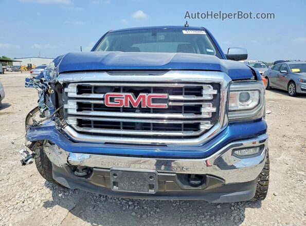 3GTU2NEC5HG397644 2017 GMC SIERRA Blue Widok z przodu