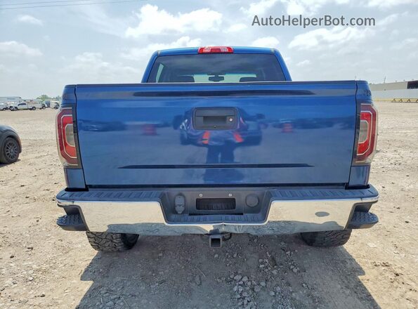 3GTU2NEC5HG397644 2017 GMC SIERRA Blue Widok z tyłu