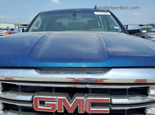 3GTU2NEC5HG397644 2017 GMC SIERRA Blue Widok wnętrza z tyłu