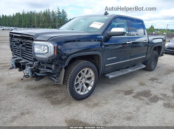 3GTU2NEC6HG305537 2017 GMC SIERRA Черный Передняя левая четверть