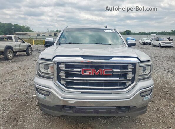 3GTU2NEC6JG226746 2018 GMC SIERRA Silver Դիմացի տեսք