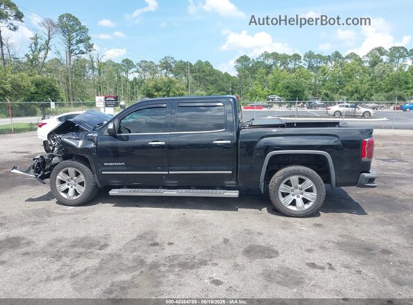 3GTU2NEC6JG631182 2018 GMC SIERRA Black Սալոնի հետևի տեսք