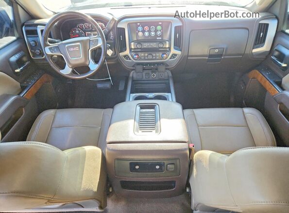 3GTU2NEC7GG334107 2016 GMC SIERRA Black Առջևի վահանակի տեսք
