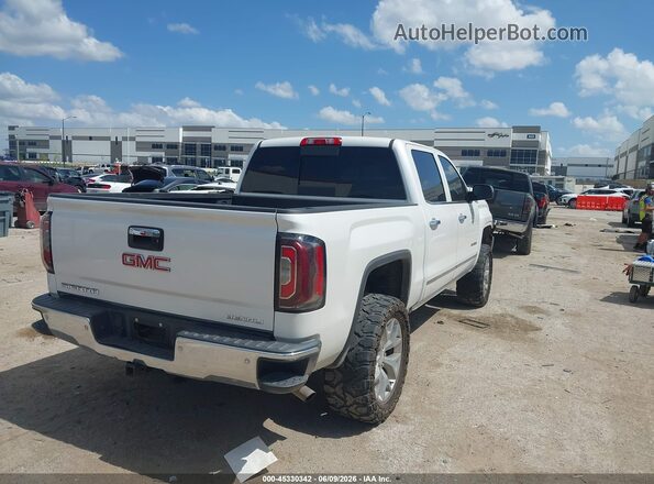 3GTU2NEC7JG623916 2018 GMC SIERRA Белый Задняя правая четверть