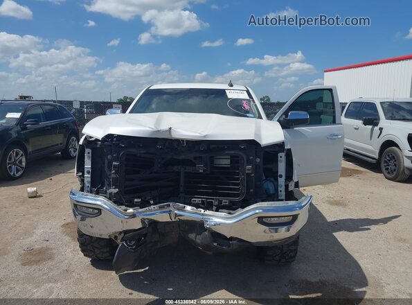 3GTU2NEC7JG623916 2018 GMC SIERRA Белый Вид салона спереди