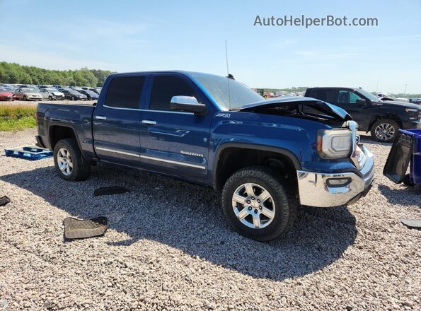 3GTU2NEC8GG370484 2016 GMC SIERRA Blue Delantero derecho