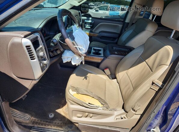 3GTU2NEC8GG370484 2016 GMC SIERRA Blue Vista interior delantera