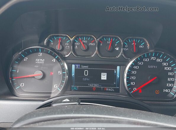 3GTU2NEC8HG336711 2017 GMC SIERRA Red უკანა სავარძლების ხედი