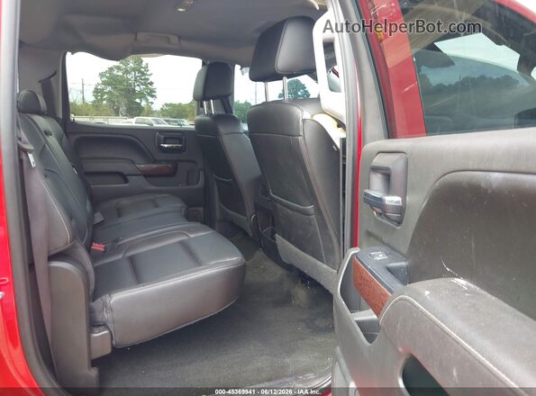 3GTU2NEC8HG336711 2017 GMC SIERRA Red VIN კოდის სტიკერის ხედი