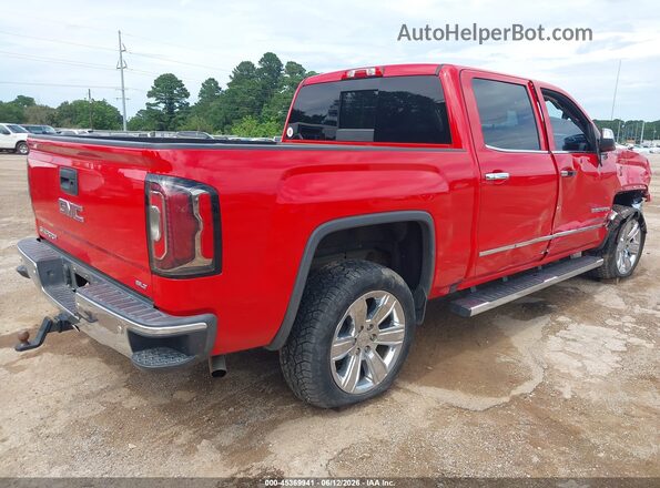 3GTU2NEC8HG336711 2017 GMC SIERRA Red უკანა მარჯვენა