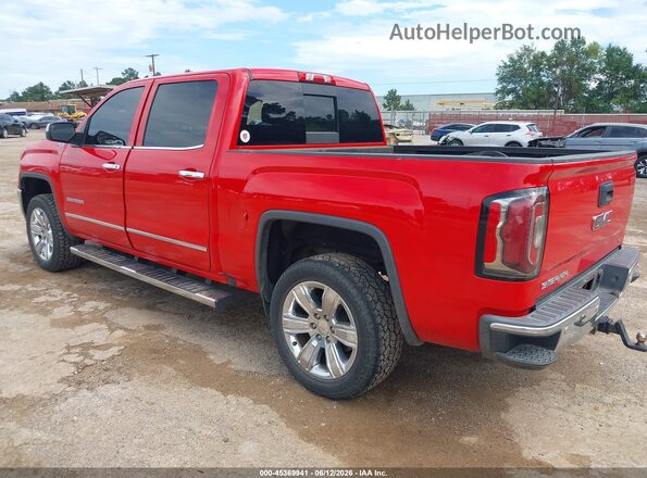 3GTU2NEC8HG336711 2017 GMC SIERRA Red უკანა მარცხენა