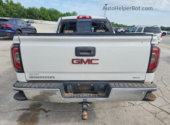 3GTU2NEC8HG430846 2017 GMC SIERRA White Widok z tyłu