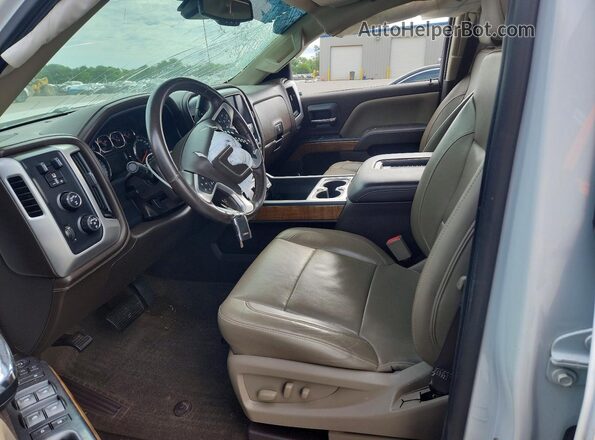 3GTU2NEC8HG430846 2017 GMC SIERRA White Widok wnętrza z przodu