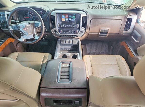 3GTU2NEC8HG430846 2017 GMC SIERRA White Widok deski rozdzielczej
