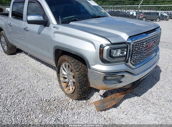 3GTU2NEC8HG439689 2017 GMC SIERRA Silver Widok z przodu