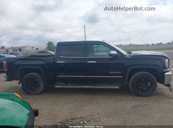 3GTU2NEC8JG226098 2018 GMC SIERRA Black უკანა სალონის ხედი