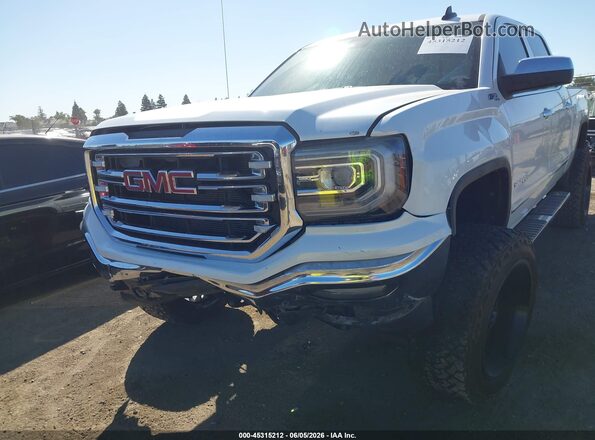 3GTU2NEC9GG338305 2016 GMC SIERRA White Դիմացի տեսք