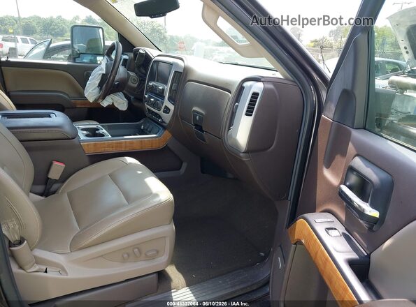 3GTU2NECXGG187927 2016 GMC SIERRA Gray Вид салону спереду