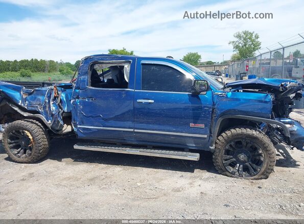 3GTU2NECXGG231442 2016 GMC SIERRA Blue Widok wnętrza 360 stopni