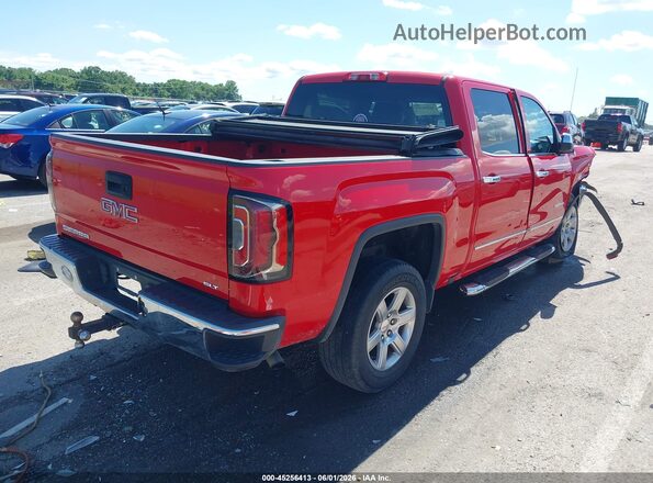 3GTU2NECXHG182681 2017 GMC SIERRA Red Задня права чверть
