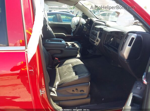 3GTU2NECXHG182681 2017 GMC SIERRA Red Вид салону спереду