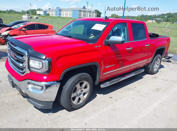 3GTU2NECXHG182681 2017 GMC SIERRA Red Передня ліва чверть