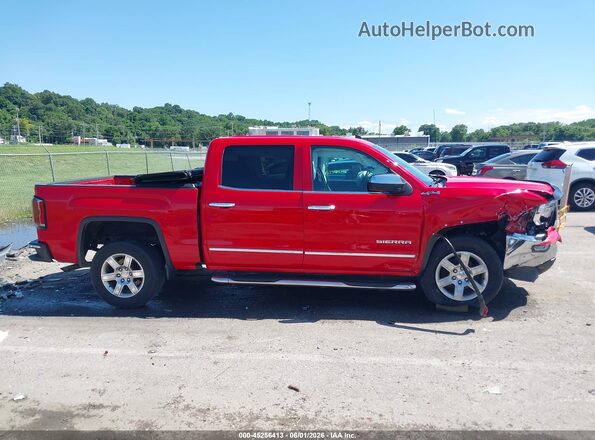 3GTU2NECXHG182681 2017 GMC SIERRA Red Вид задньої частини салону