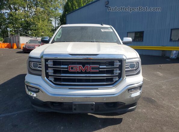 3GTU2NECXJG537581 2018 GMC SIERRA White Widok z przodu