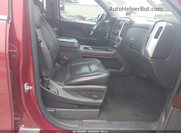 3GTU2NEJ1JG339082 2018 GMC SIERRA Red წინა სალონის ხედი