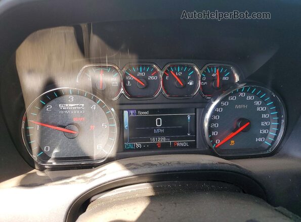 3GTU2NEJ2HG405780 2017 GMC SIERRA White Instrument cluster view