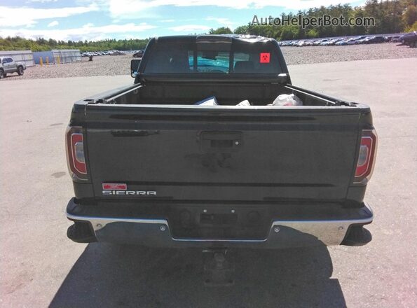 3GTU2NEJ3JG613897 2018 GMC SIERRA Black Widok z tyłu