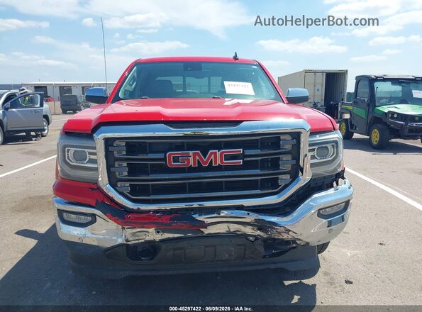 3GTU2NEJ7HG310583 2017 GMC SIERRA Red Սարքավորումների վահանակի տեսք