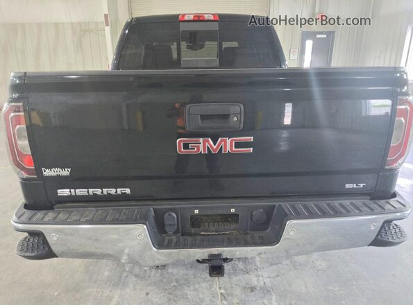 3GTU2NEJ8JG379451 2018 GMC SIERRA Черный Вид сзади
