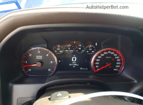 3GTU2PEC1GG384089 2016 GMC SIERRA Blue Вид щитка приладів