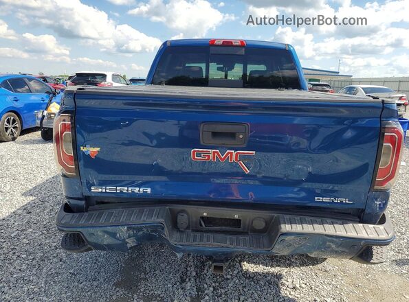 3GTU2PEC1GG384089 2016 GMC SIERRA Blue Вид ззаду