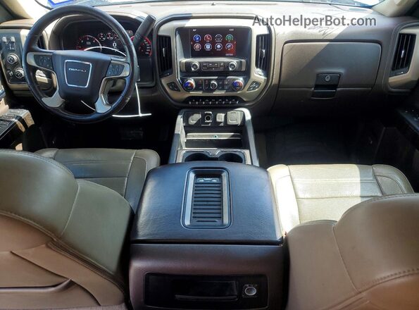 3GTU2PEC1GG384089 2016 GMC SIERRA Blue Вид панелі приладів