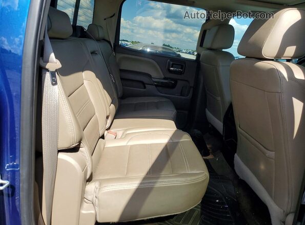 3GTU2PEC1GG384089 2016 GMC SIERRA Blue Вид задніх сидінь